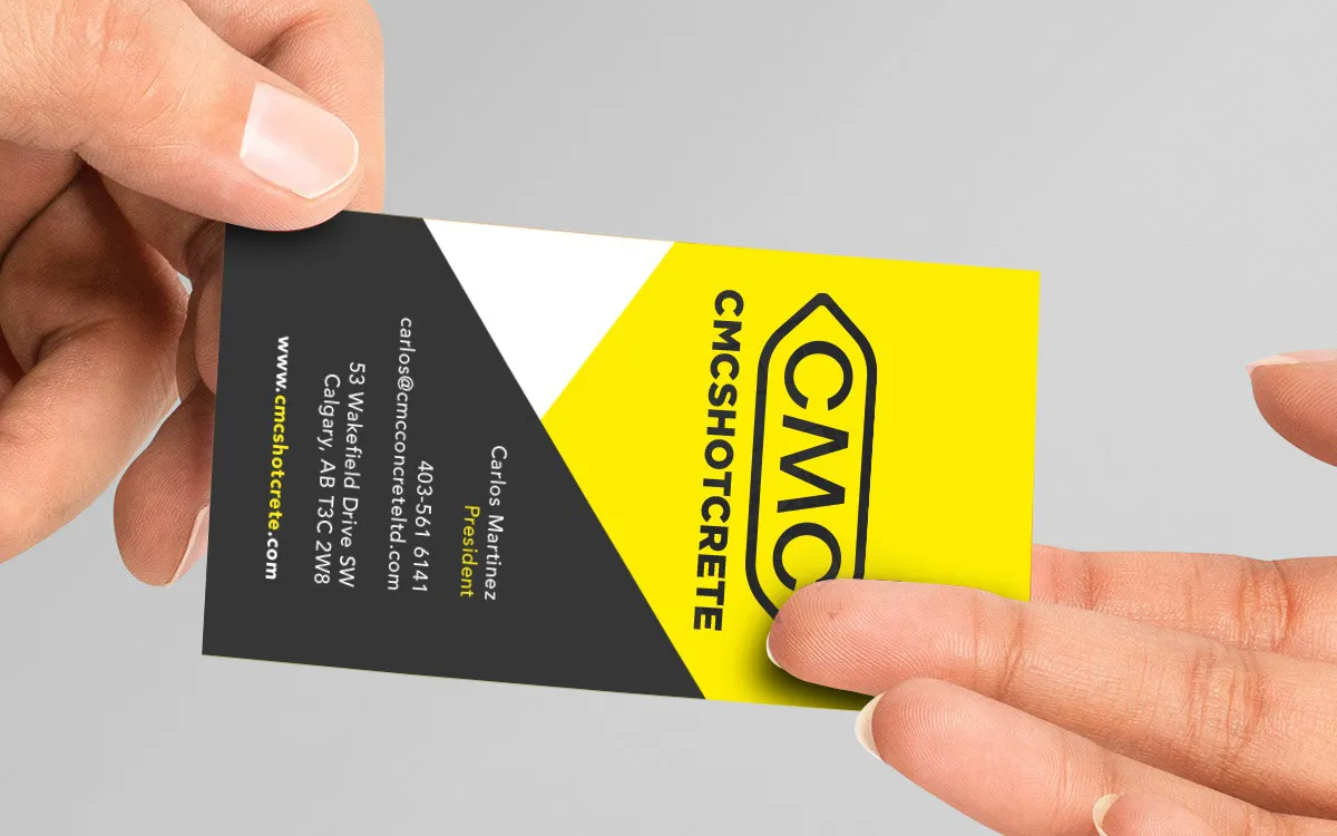 business card logo brand design